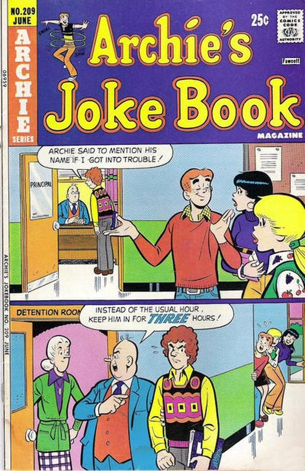 Archie's Joke Book Magazine #209 cover