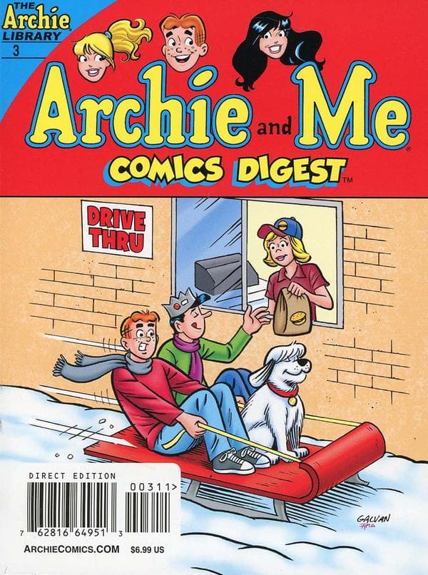 Archie and Me Comics Digest #3 cover