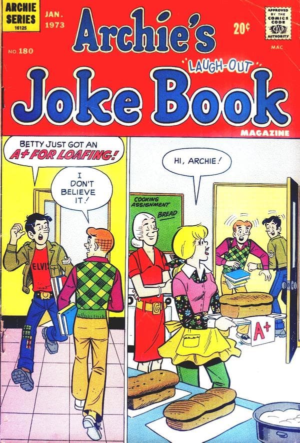 Archie's Joke Book Magazine #180 cover