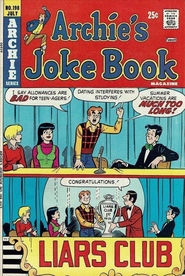 Archie's Joke Book Magazine #198