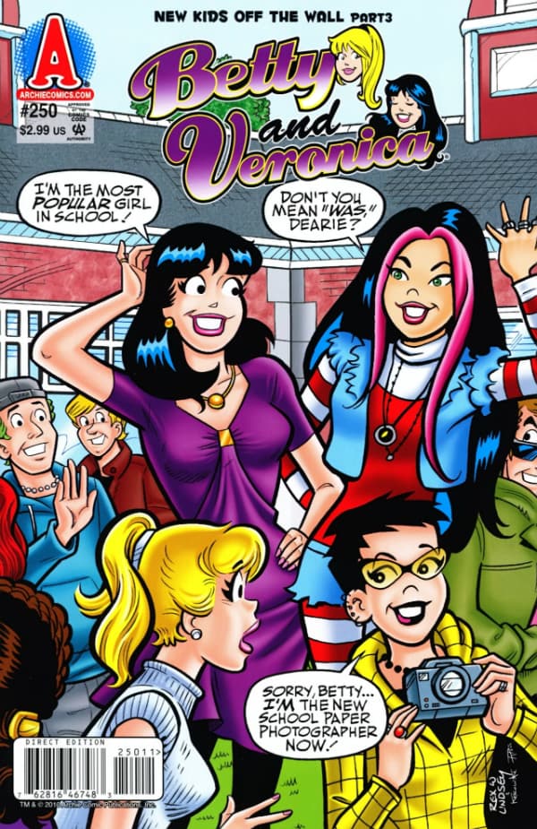 Betty and Veronica #250 cover