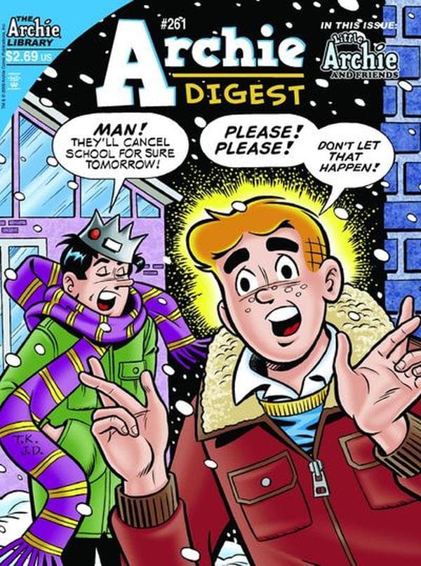 Archie Comics Digest #261 cover
