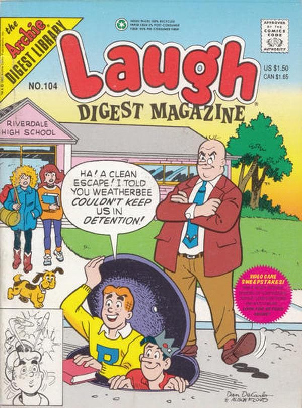 Laugh Comics Digest / Laugh Comics Digest Magazine / Laugh Digest Magazine #104 cover