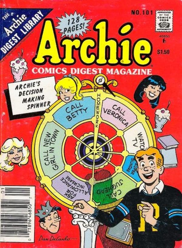 Archie Comics Digest #101 cover