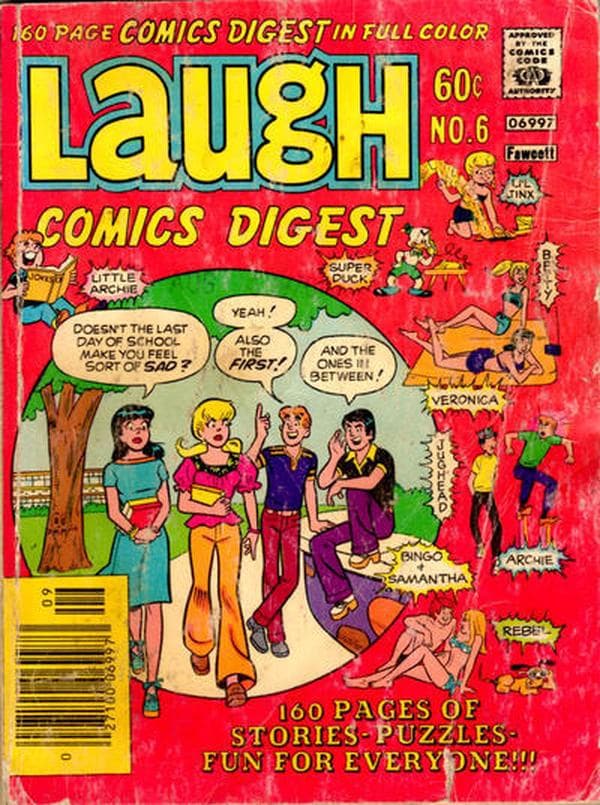 Laugh Comics Digest / Laugh Comics Digest Magazine / Laugh Digest Magazine #6 cover