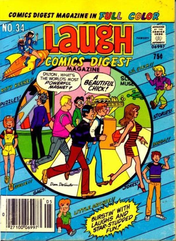 Laugh Comics Digest / Laugh Comics Digest Magazine / Laugh Digest Magazine #34 cover