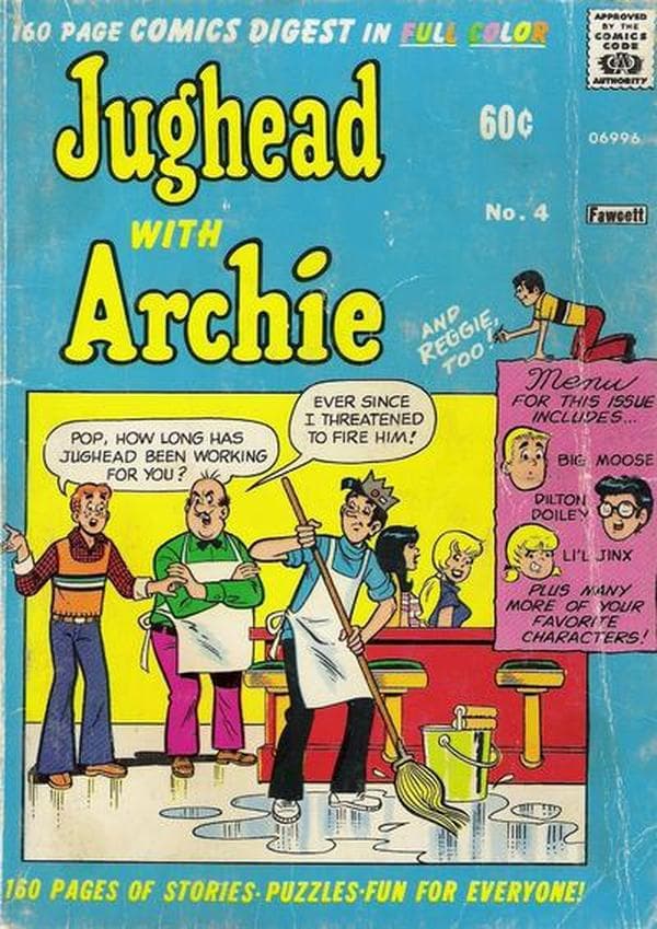 Jughead with Archie Digest #4 cover