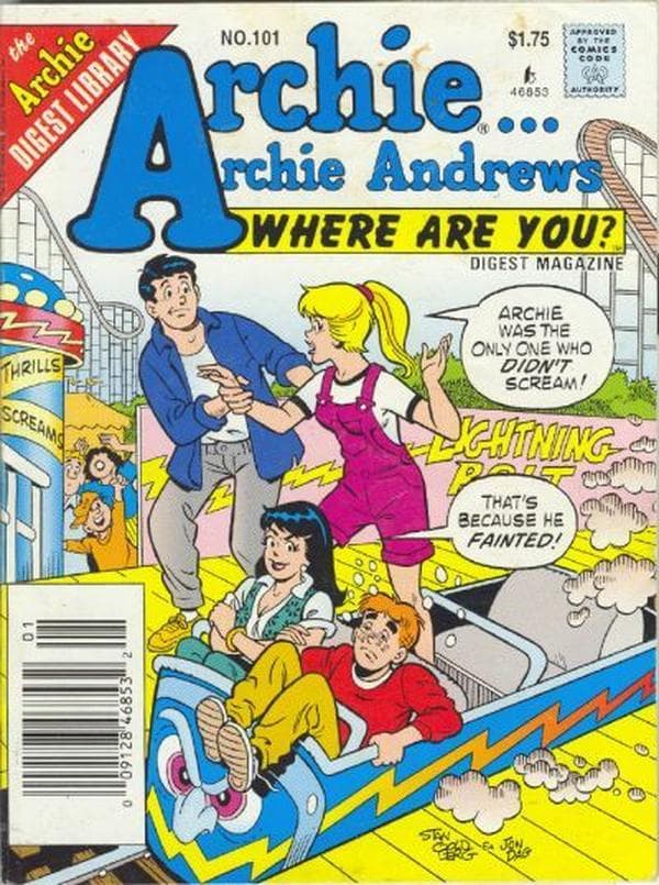 Archie... Archie Andrews, Where Are You? Comics Digest Magazine #101