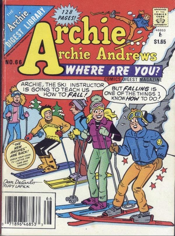 Archie... Archie Andrews, Where Are You? Comics Digest Magazine #66