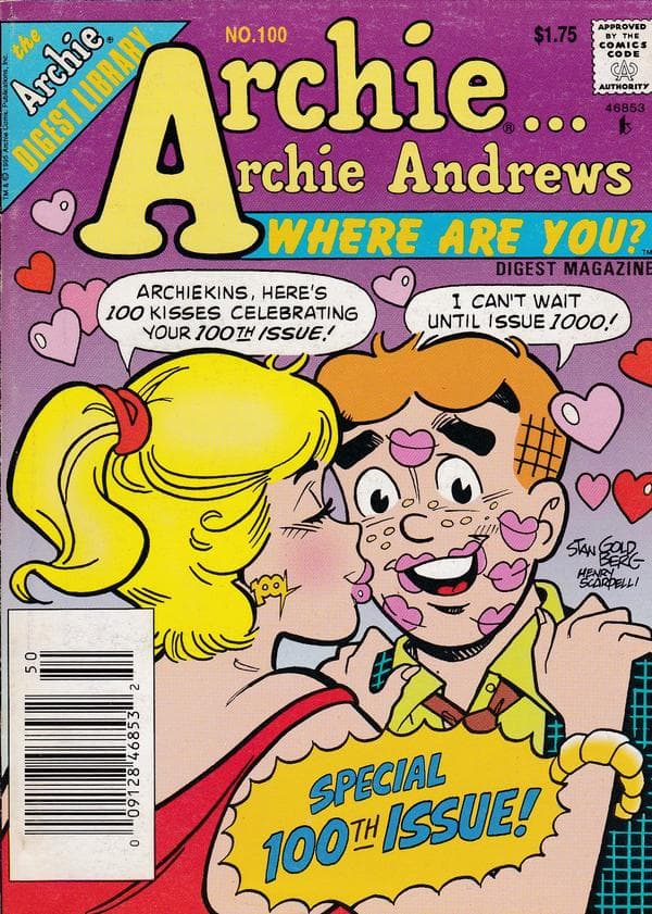 Archie... Archie Andrews, Where Are You? Comics Digest Magazine #100