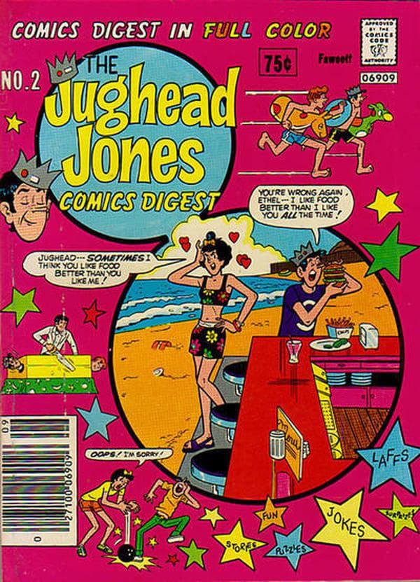 The Jughead Jones Comics Digest #2 cover