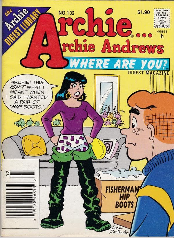 Archie... Archie Andrews, Where Are You? Comics Digest Magazine #102