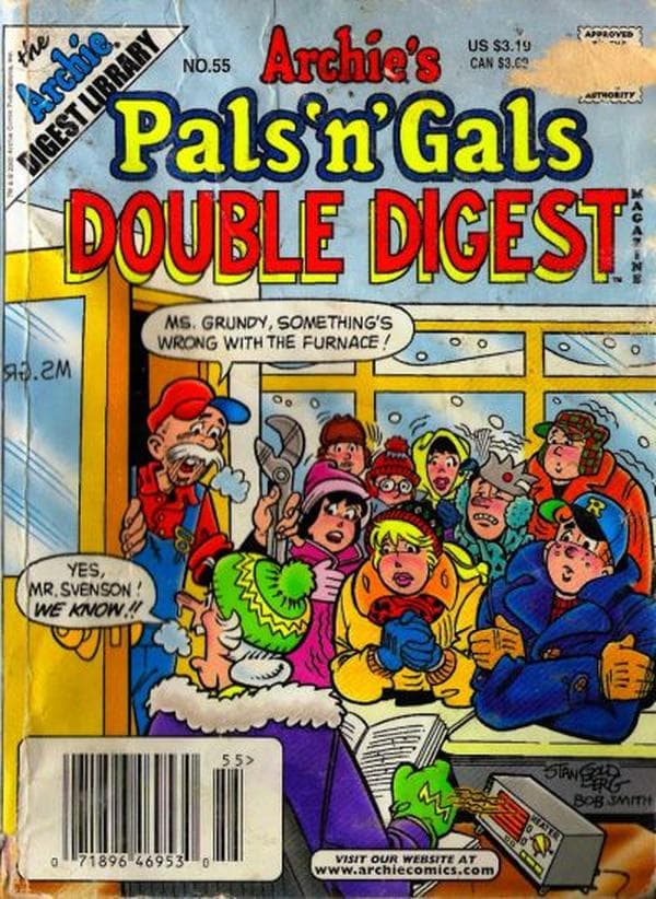 Archie's Pals 'n' Gals Double Digest Magazine #55 cover