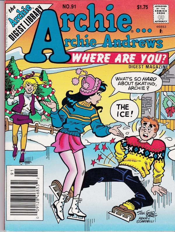 Archie... Archie Andrews, Where Are You? Comics Digest Magazine #91