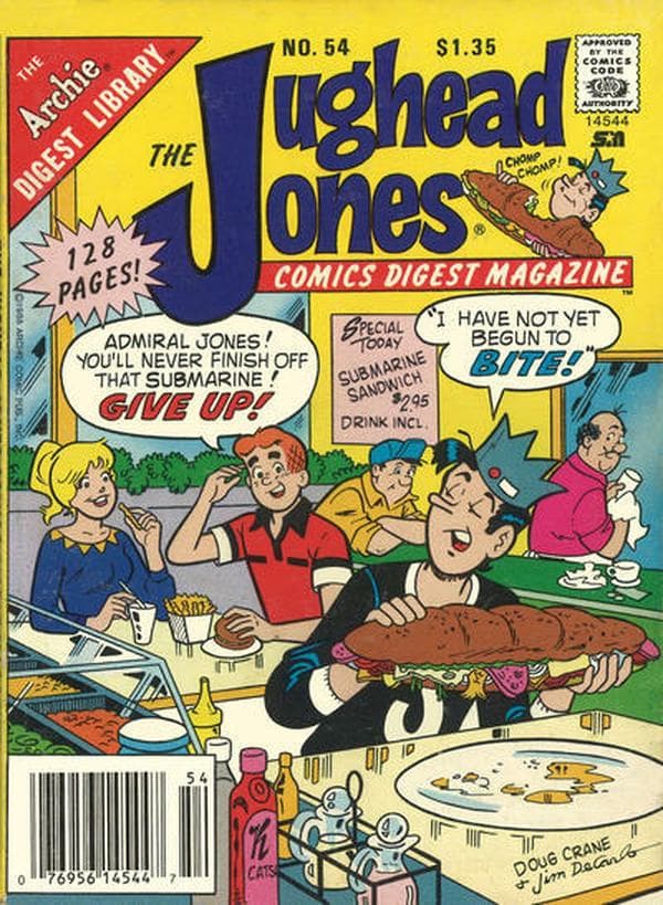 The Jughead Jones Comics Digest #54