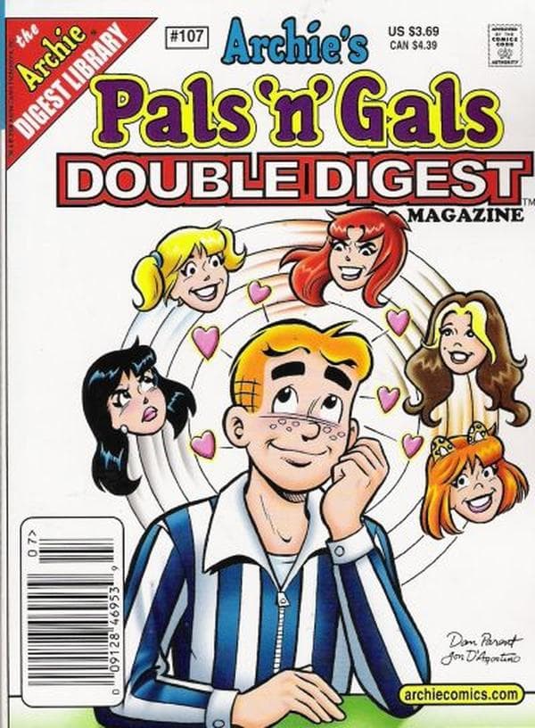 Archie's Pals 'n' Gals Double Digest Magazine #107