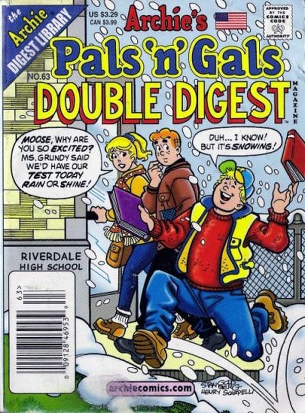 Archie's Pals 'n' Gals Double Digest Magazine #63 cover