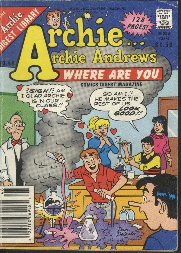 Archie... Archie Andrews, Where Are You? Comics Digest Magazine #48