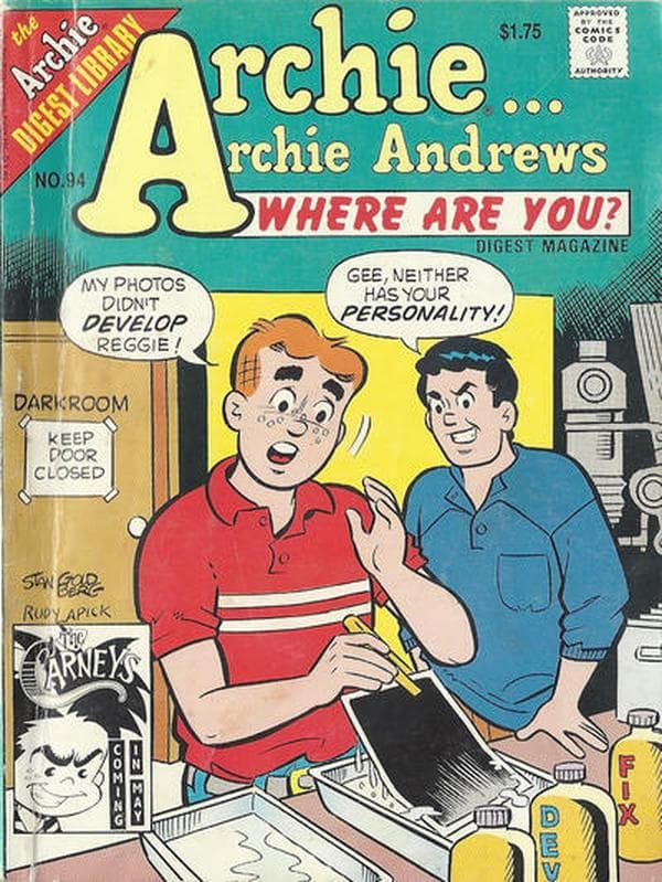 Archie... Archie Andrews, Where Are You? Comics Digest Magazine #94