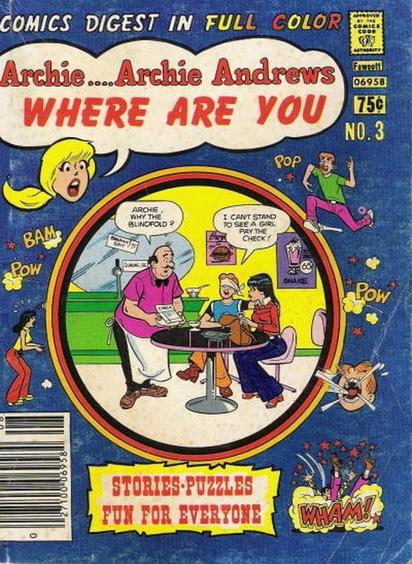 Archie... Archie Andrews, Where Are You? Comics Digest Magazine #3