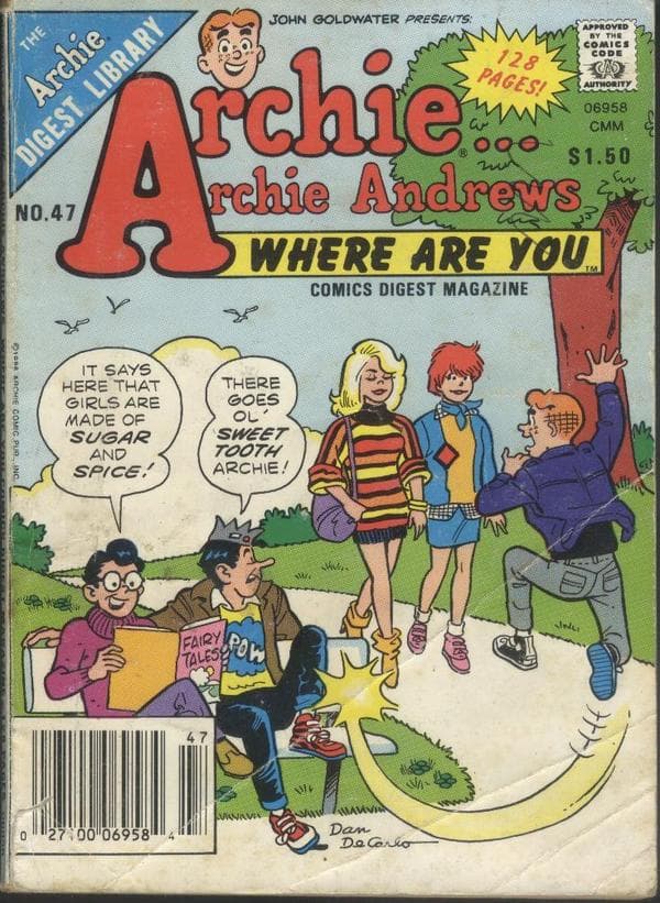 Archie... Archie Andrews, Where Are You? Comics Digest Magazine #47