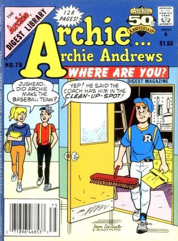 Archie... Archie Andrews, Where Are You? Comics Digest Magazine #75