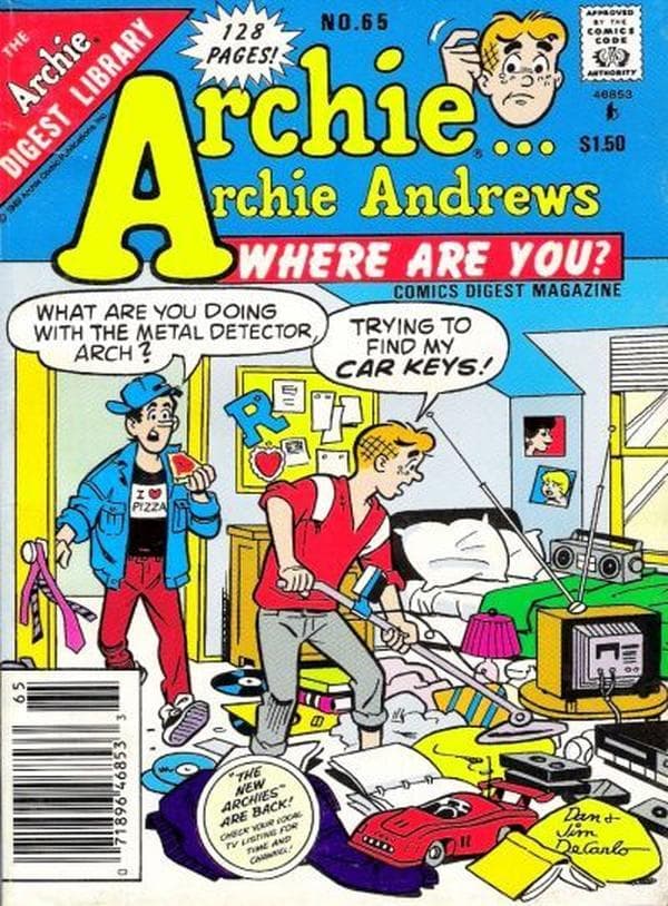 Archie... Archie Andrews, Where Are You? Comics Digest Magazine #65