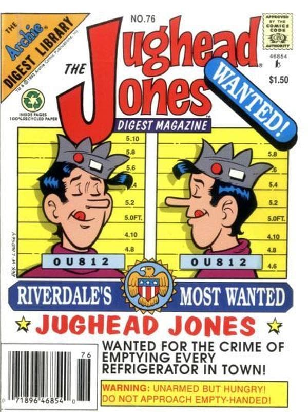 The Jughead Jones Comics Digest #76