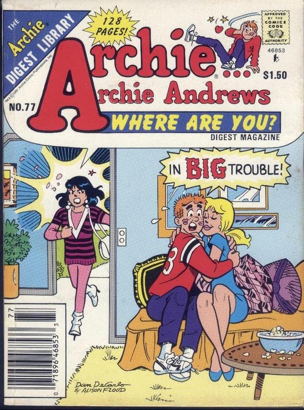 Archie... Archie Andrews, Where Are You? Comics Digest Magazine #77
