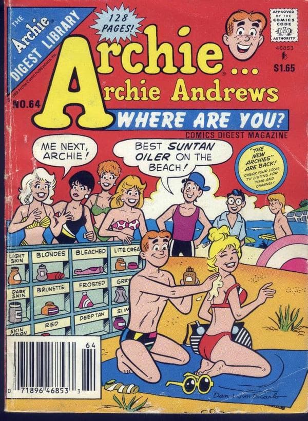 Archie... Archie Andrews, Where Are You? Comics Digest Magazine #64