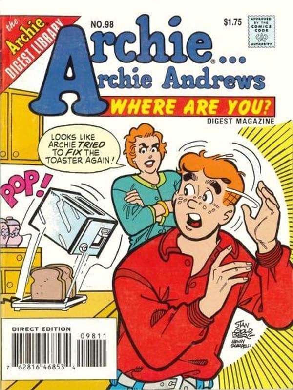 Archie... Archie Andrews, Where Are You? Comics Digest Magazine #98