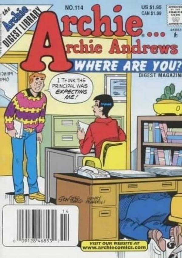 Archie... Archie Andrews, Where Are You? Comics Digest Magazine #114