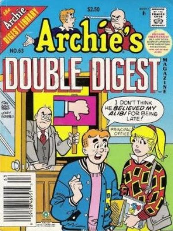 Archie's Double Digest Magazine #63 cover