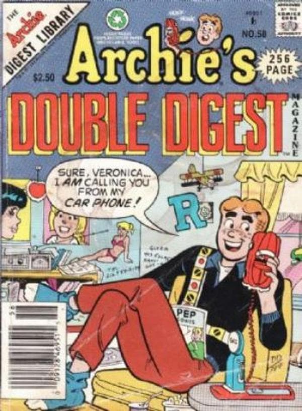 Archie's Double Digest Magazine #58 cover