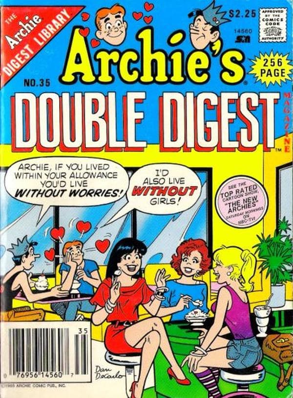 Archie's Double Digest Magazine #35 cover