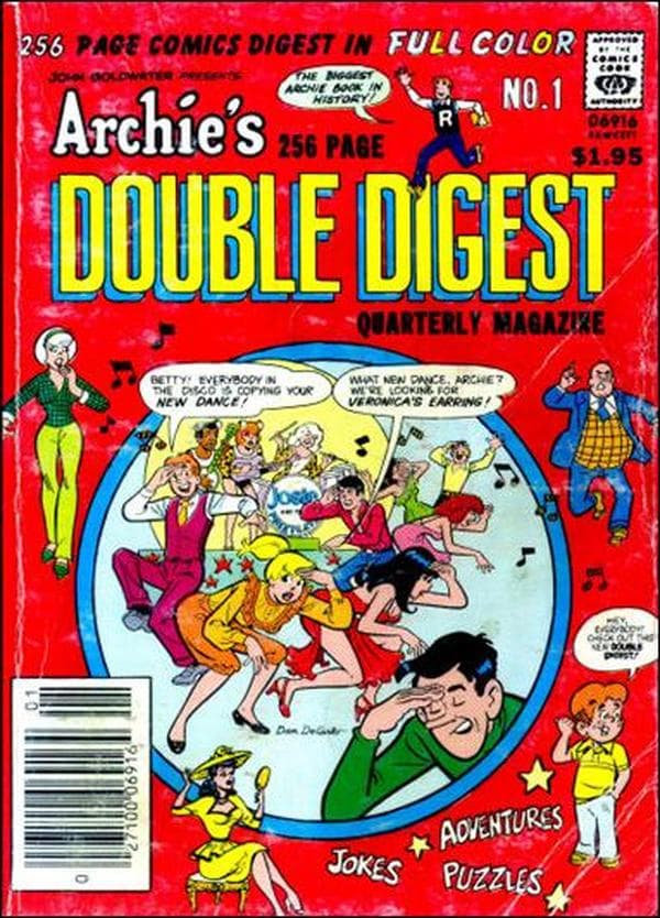 Archie's Double Digest Quarterly Magazine cover — © Archie Comics