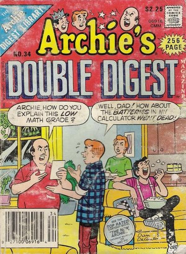 Archie's Double Digest Magazine #34 cover