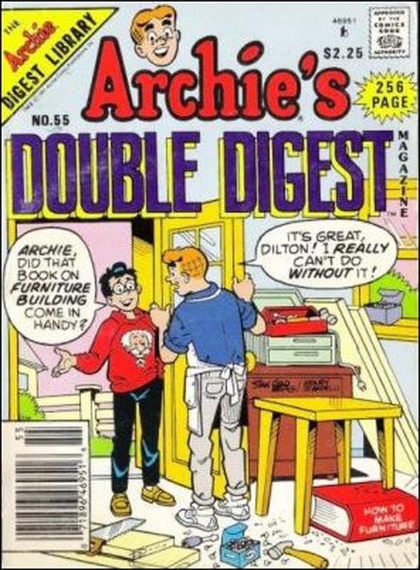 Archie's Double Digest Magazine #55 cover