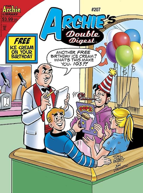 Archie's Double Digest Magazine #207 cover