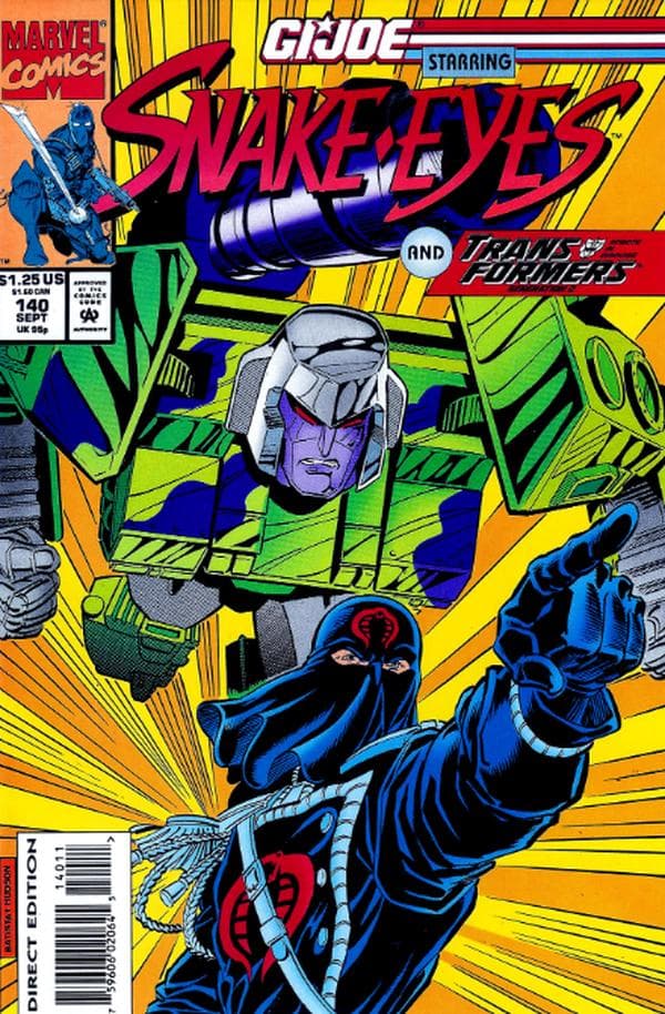G.I. Joe, a Real American Hero #140 cover