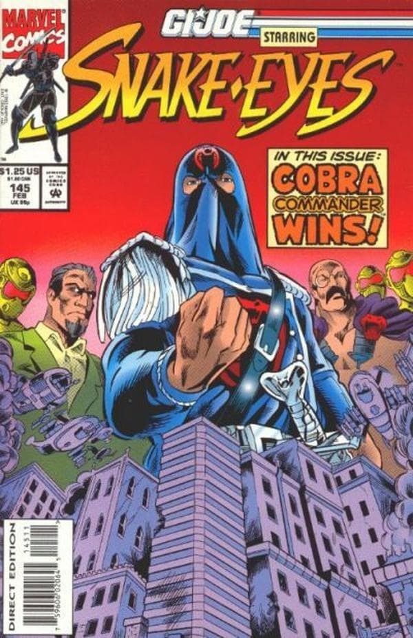 G.I. Joe, a Real American Hero #145 cover