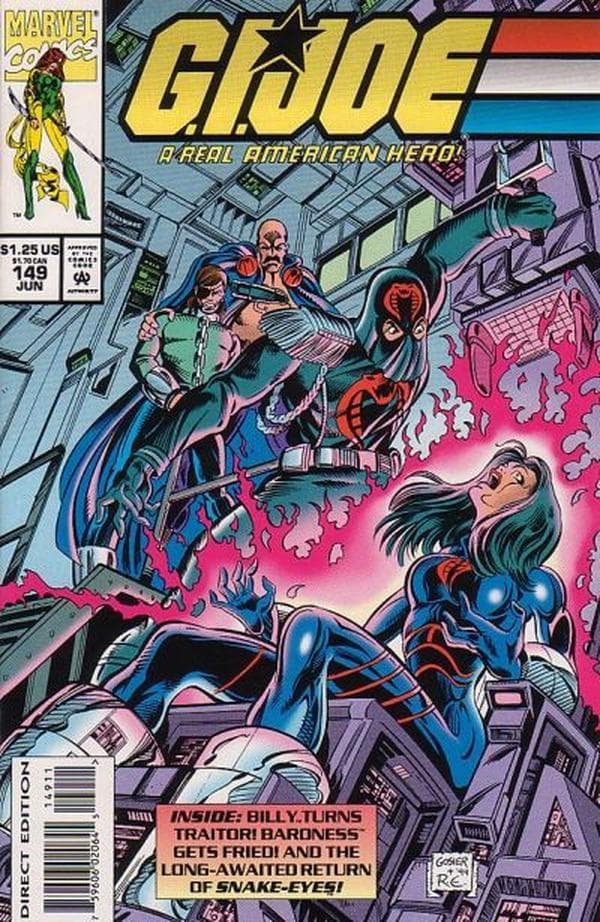 G.I. Joe, a Real American Hero #149 cover