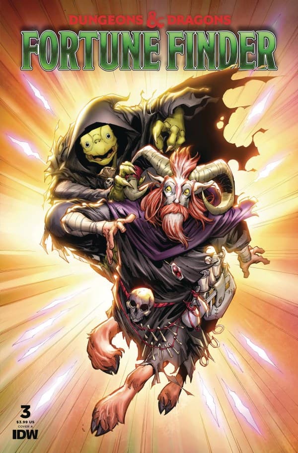 Dungeons & Dragons: Fortune Finder #3 cover