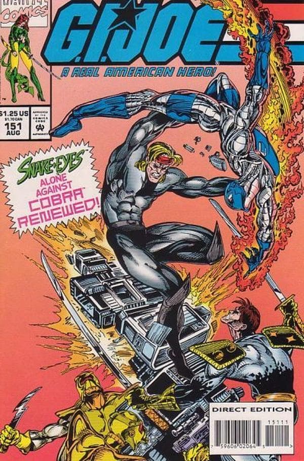 G.I. Joe, a Real American Hero #151 cover