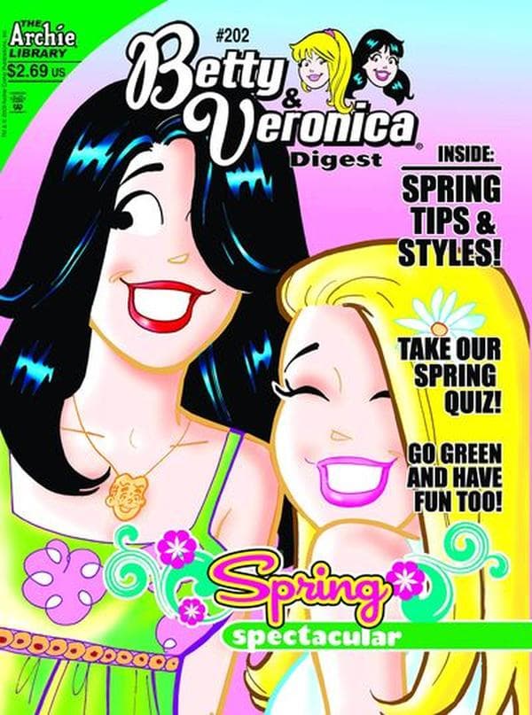 Betty and Veronica Comics Digest Magazine #202 cover