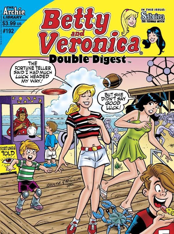 Betty & Veronica (Jumbo Comics) Double Digest #192 cover