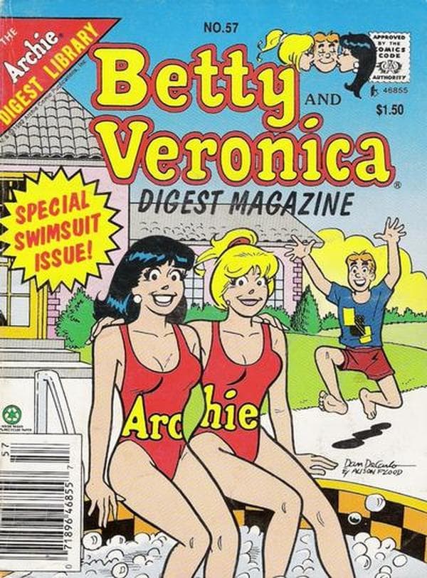 Betty and Veronica Comics Digest Magazine #57 cover