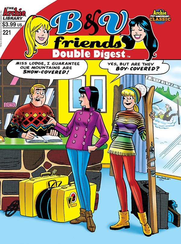 B&V Friends Double Digest Magazine #221 cover
