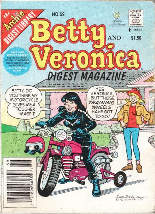 Betty and Veronica Comics Digest Magazine #59
