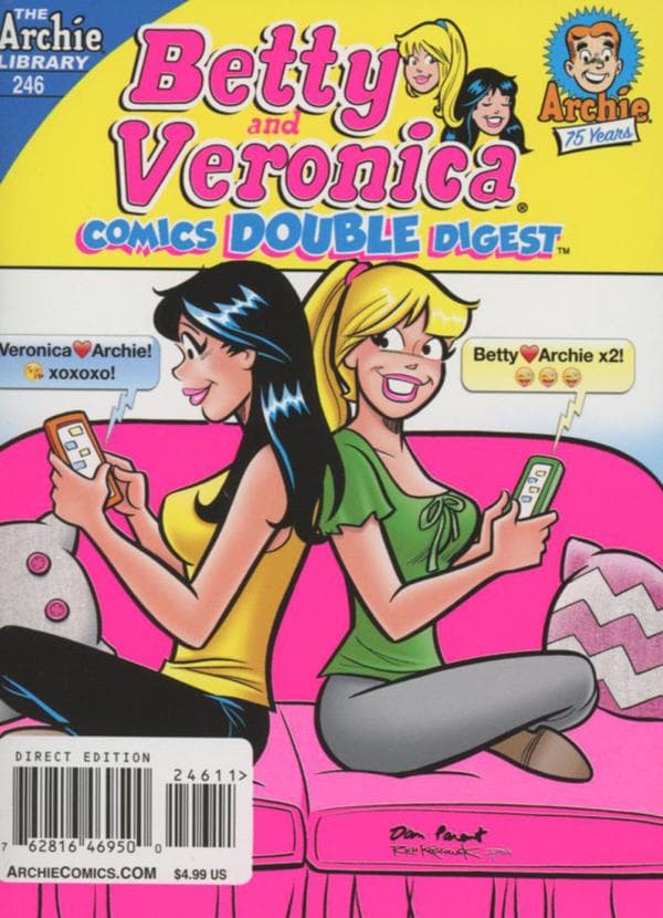 Betty & Veronica (Jumbo Comics) Double Digest #246 cover